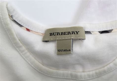 maglietta burberry bianca